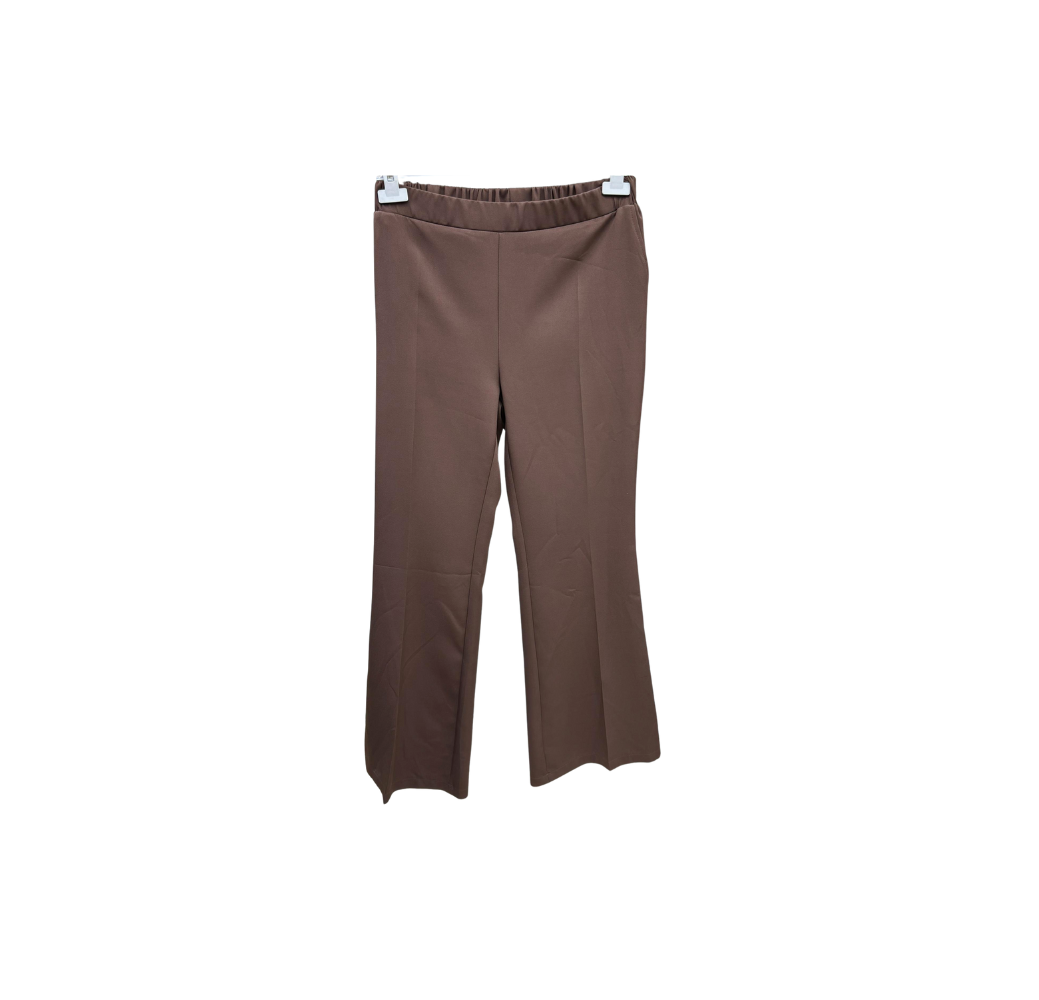 Pantalon classique patte d'éléphant avec ceinture Pantalon classique patte d'éléphant avec ceinture