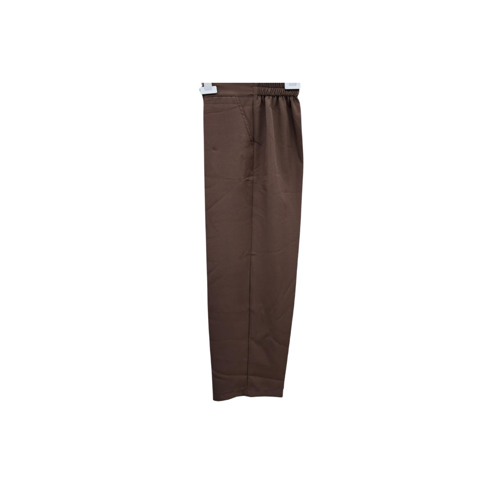 Pantalon classique large marron Pantalon classique large marron