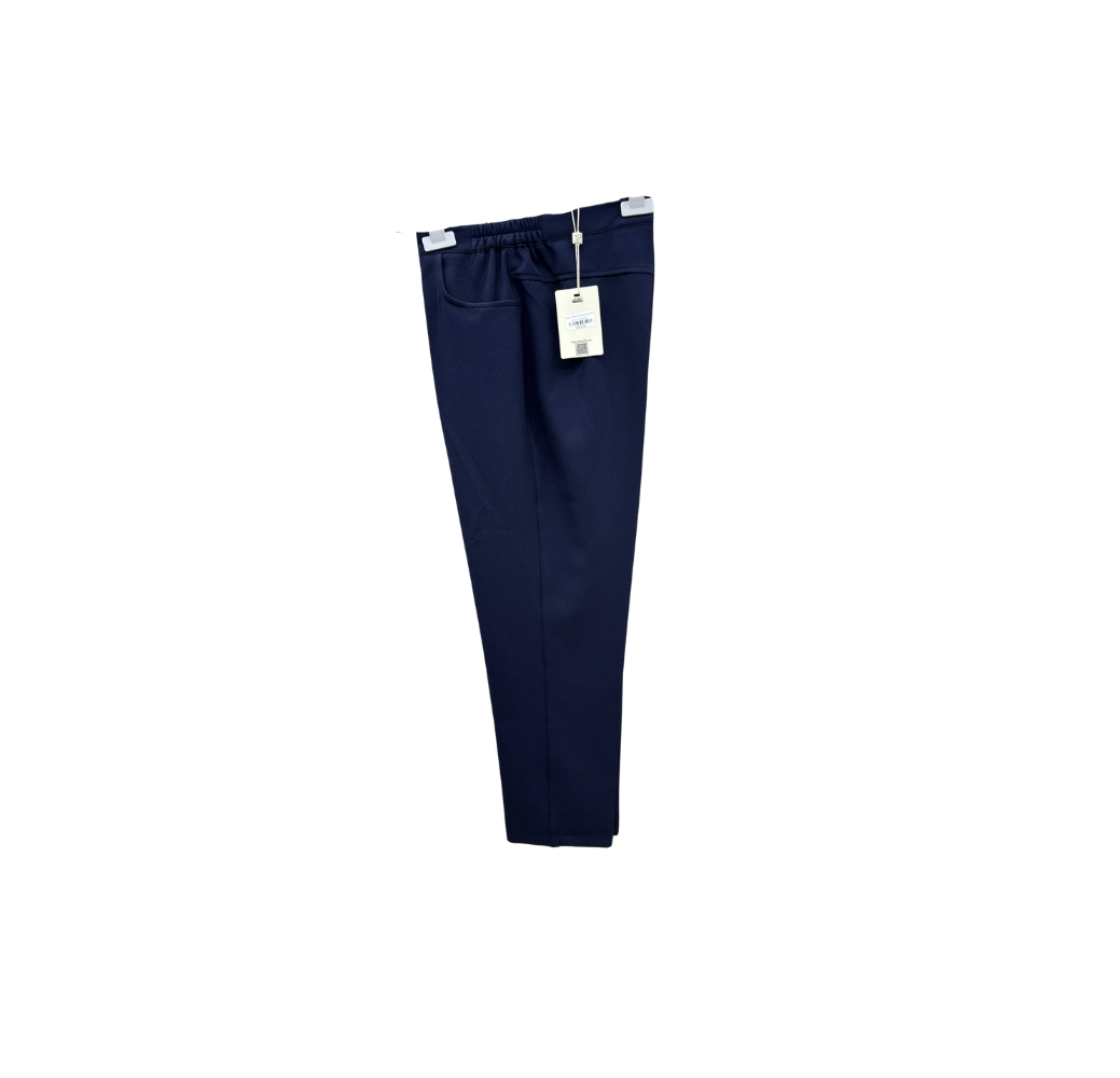 Pantalon classique cintré bleu nuit Pantalon classique cintré bleu nuit