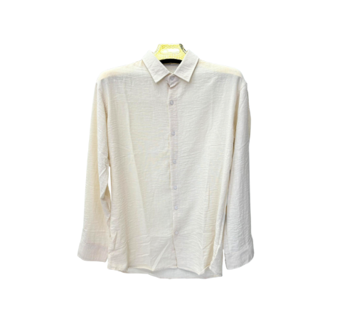 Chemise en lin blanche