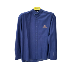 Ensemble en lin bleu nuit
