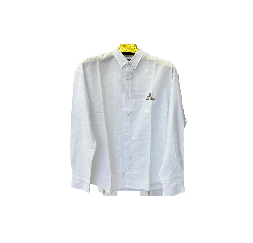 Ensemble en lin blanc Ensemble en lin blanc