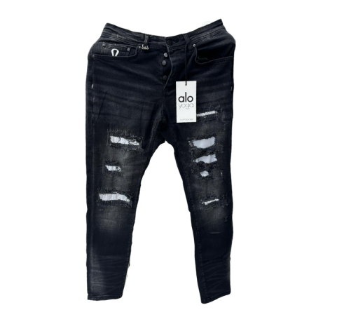  Pantalon en jean Alo yoga noir