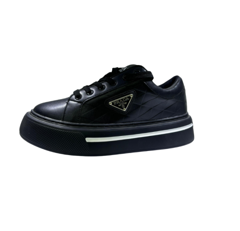 Baskets homme prada noir