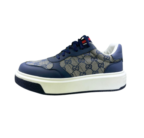 Baskets homme gucci gris