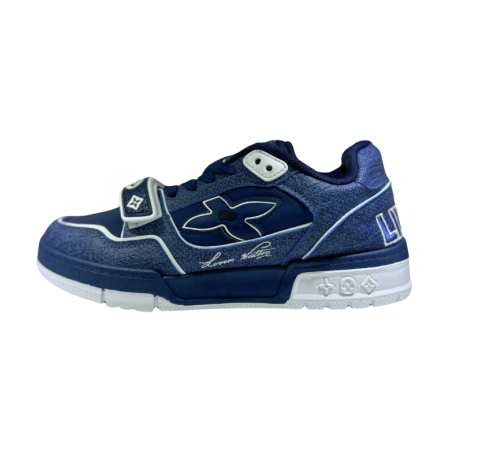 Baskets homme Luis vuiton bleu nuit