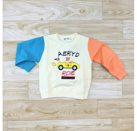 Pull garçon coloré