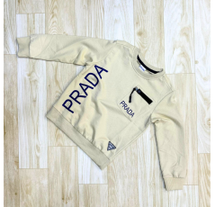 Pull garçon prada beige