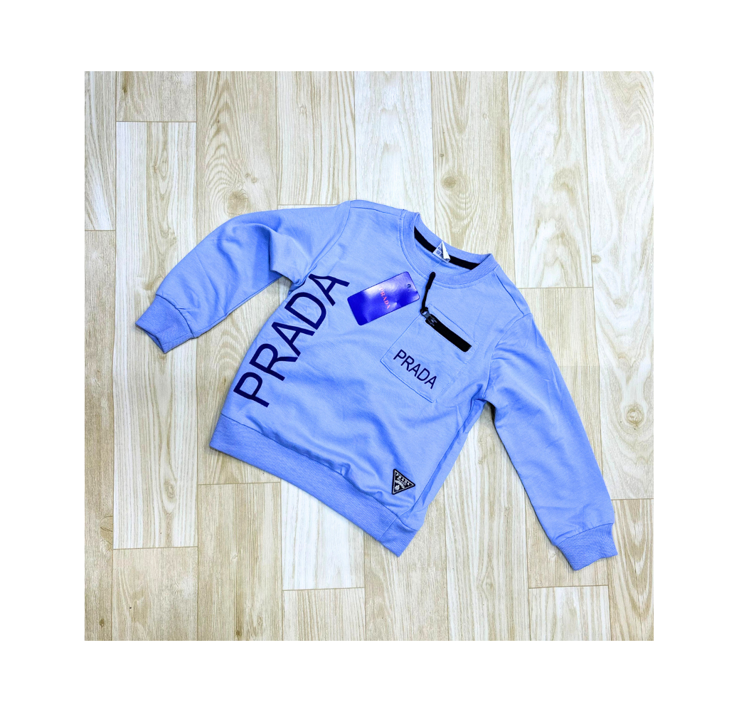 Pull garçon prada bleu Pull garçon prada bleu