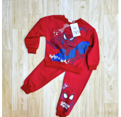 Ensemble garçon spider man rouge