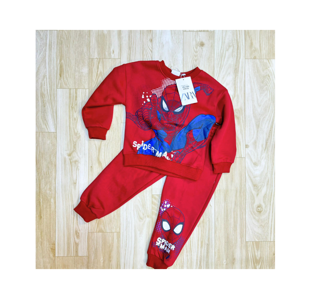 Ensemble garçon spider man rouge Ensemble garçon spider man rouge