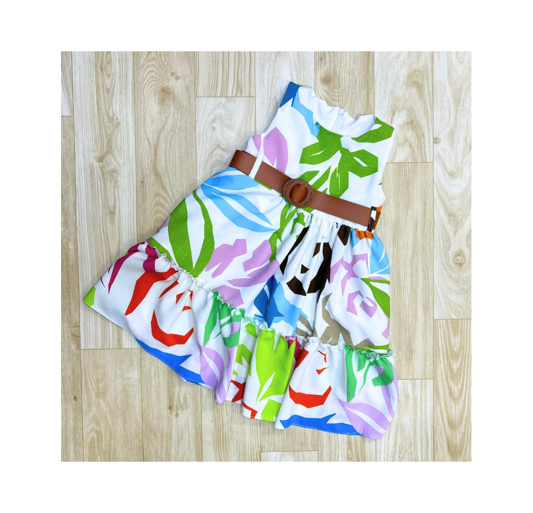 Robe a fleurs coloré Robe a fleurs coloré