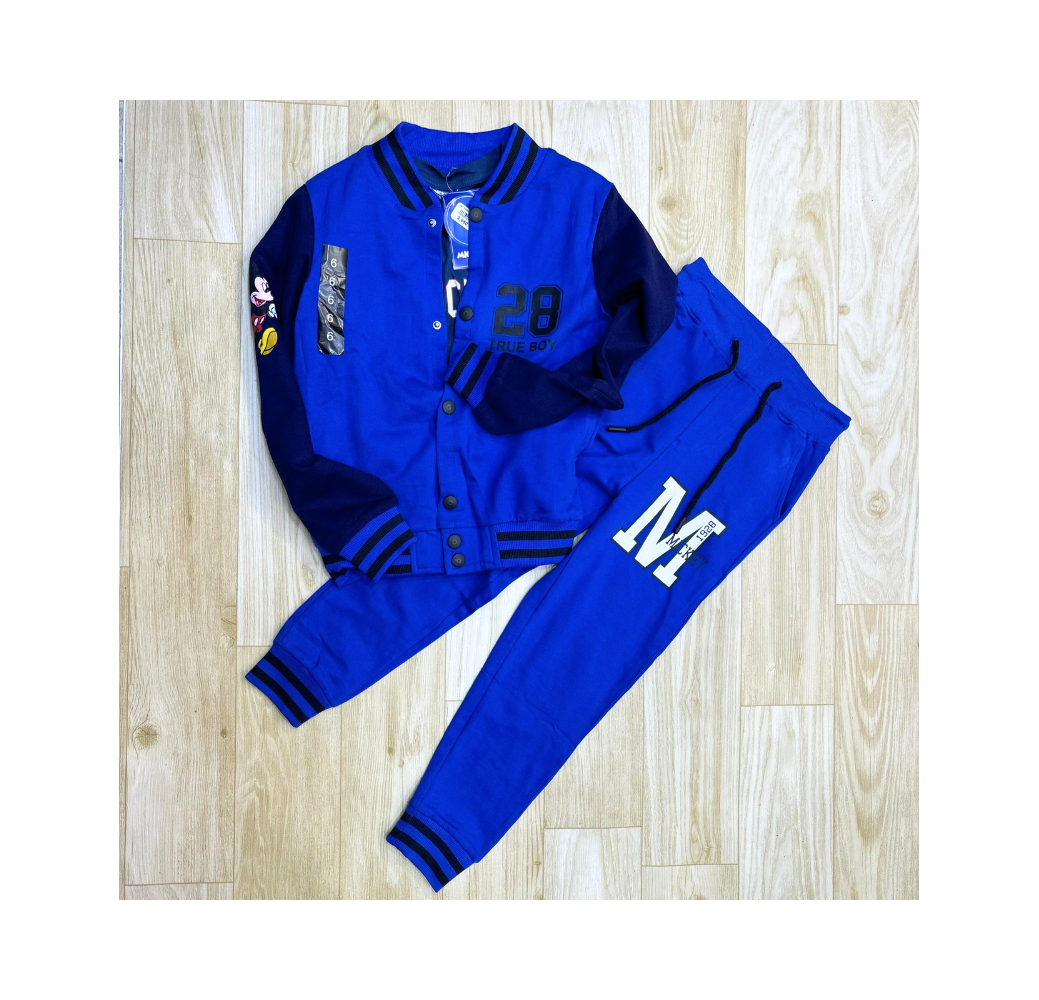 Ensemble 3 pieces mickey bleu Ensemble 3 pieces mickey bleu