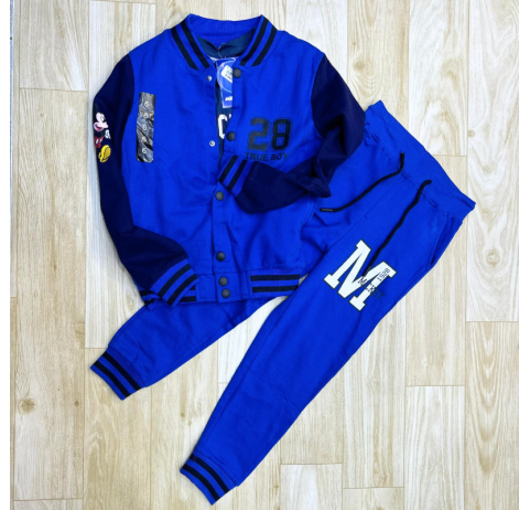 Ensemble 3 pieces mickey bleu