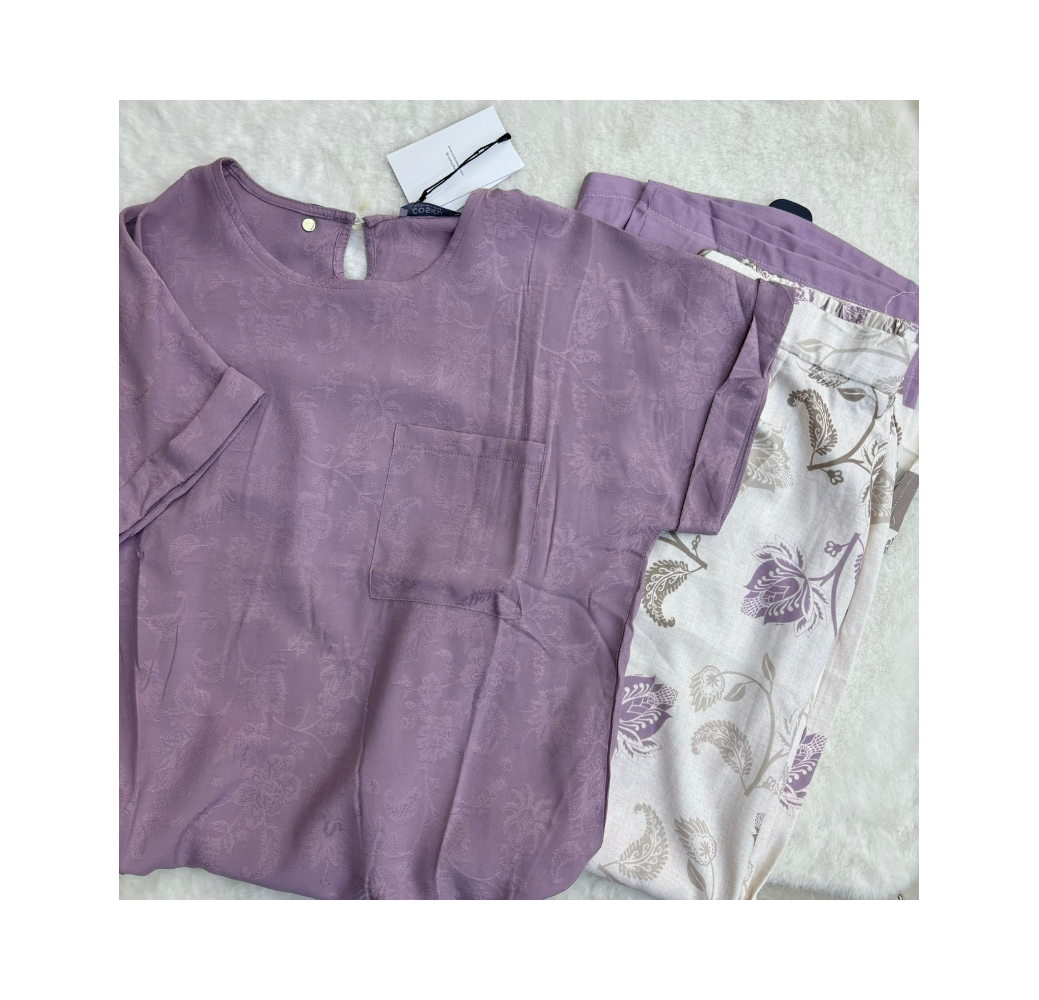 Pyjama deux pièces lilac Pyjama deux pièces lilac