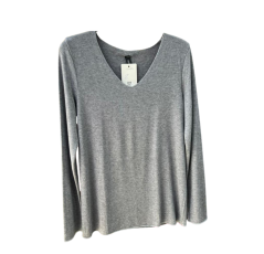 Hauts Manches Longues Coton Premium gris