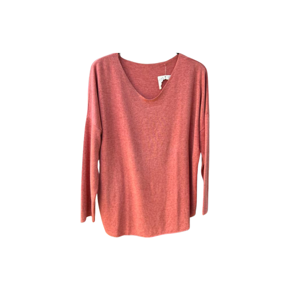 Hauts Manches Longues Coton Premium orange 