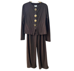 Ensembles Hiver en Lin marron