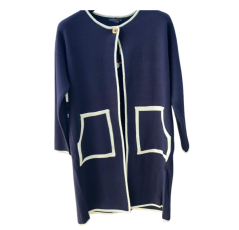 Gilet Hiver Élégant bleu nuit 