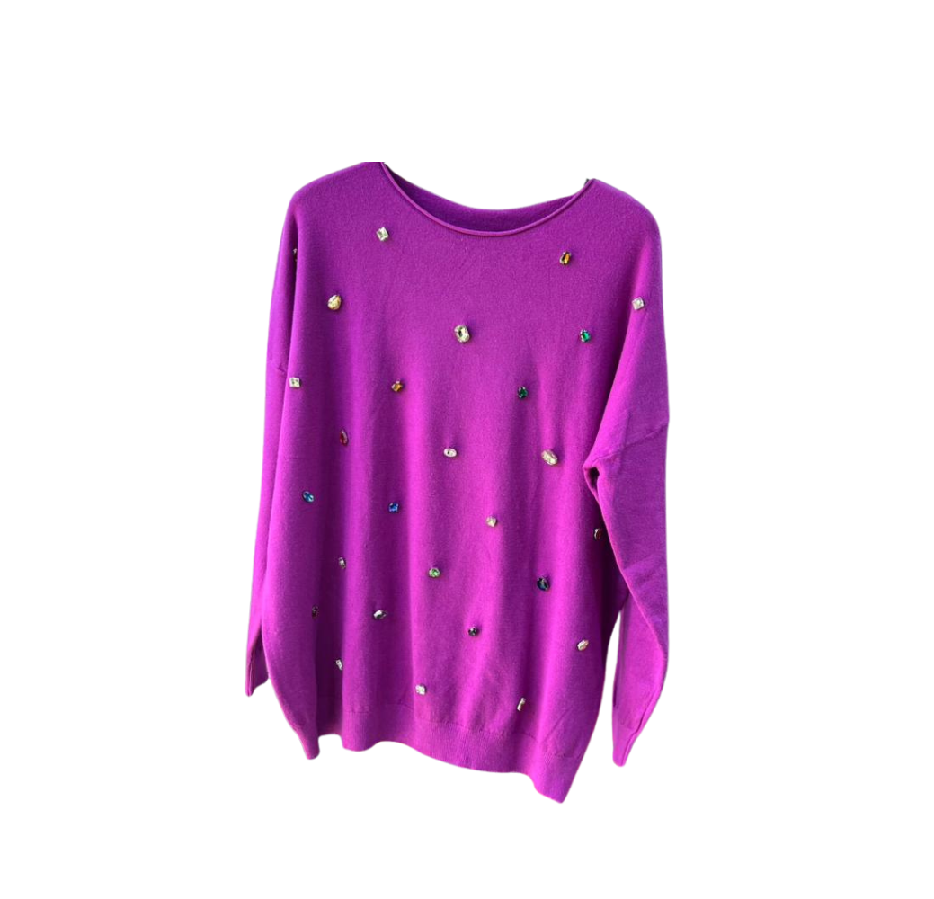 Hauts Manches Longues rose fouchia 