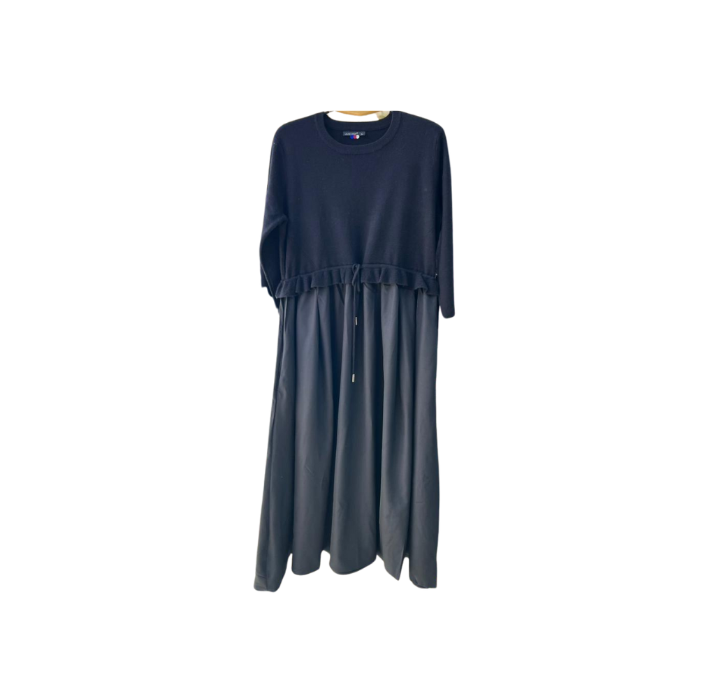 Robe noire d’hiver