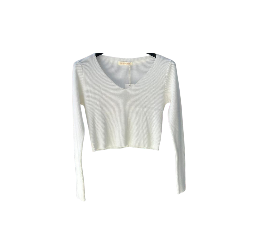 Hauts Manches Longues Coton Premium BLANC 