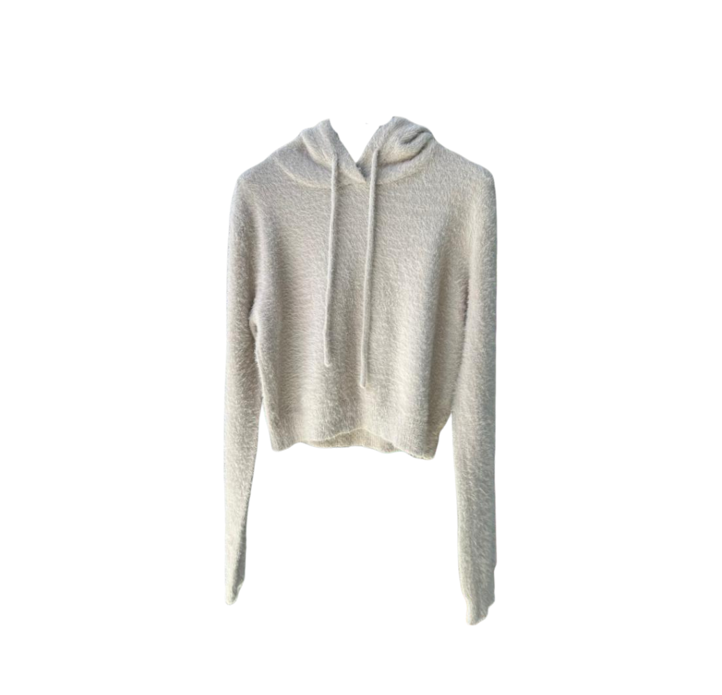 Hauts à Capuche Style Cosy BLANC 