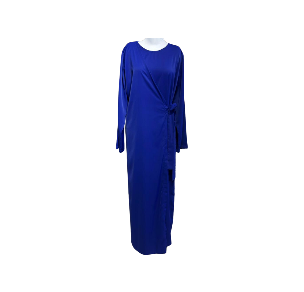 Hijab Long Femmes bleu nuit – Bahdja Boutique