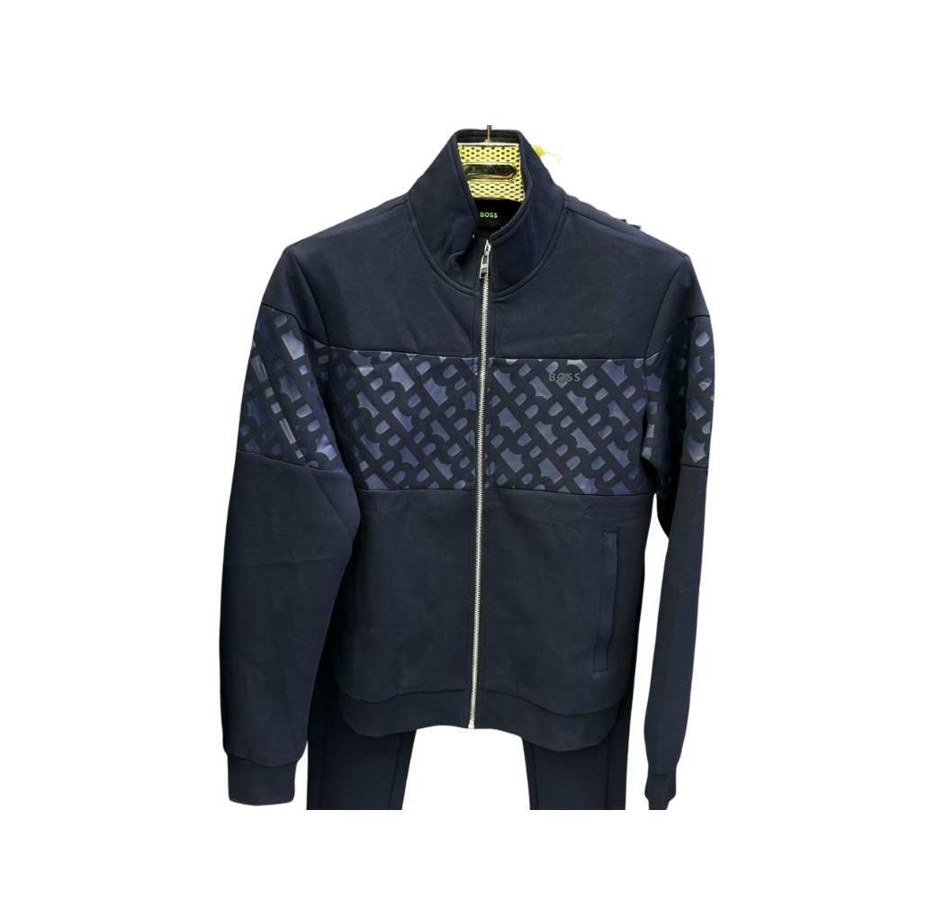 Ensemble Veste et Pantalon Imprimé Bleu nuit – Golden Store Hn