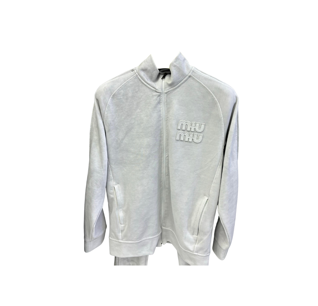 Ensemble Homme Veste et Pantalon blanc – Miu Miu