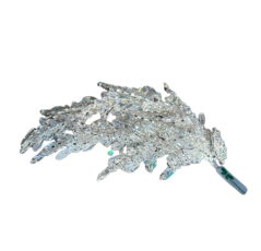 Broche pour cheveux fabriquée avec du zircon pur.