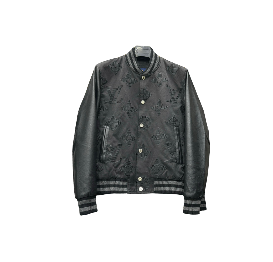 Jacket Bombers Noir Louis Vuitton – Golden Store Hn