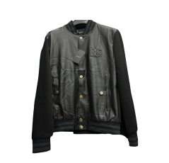 Jacket Bombers Noir Dolce & Gabbana – Golden Store Hn