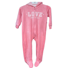 Grenouillère fille rose 