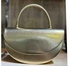 Pochette géométrique doré femme – Les Jolies Shoes