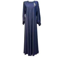 Hijab de sport bleu nuit femme long – Boutique Aidoo
