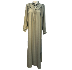 Hijab long avec élastique vert – Boutique Aidoo