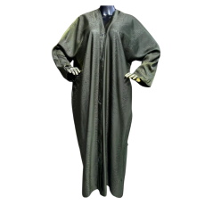 Abaya de Soirée à Strass vert Femme – Boutique Bahdja