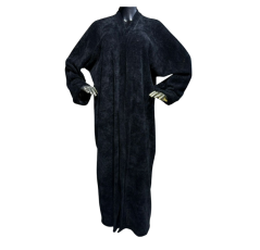 Gilet Long Tressé Noir – Boutique Bahdja