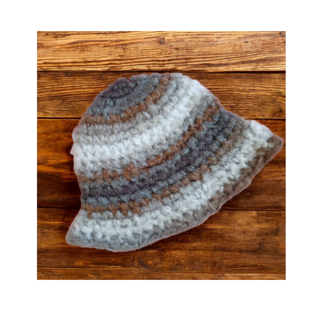 Bob en Laine Crocheté Multi-Couleurs – Atelier Amira