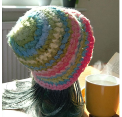 Bob en Laine Crocheté Multi-Couleurs – Atelier Amira