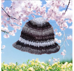 Bob en Laine Crocheté Multi-Couleurs – Atelier Amira