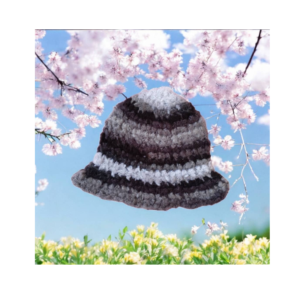 Bob en Laine Crocheté Multi-Couleurs – Atelier Amira