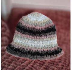 Bob en Laine Crocheté Multi-Couleurs – Atelier Amira