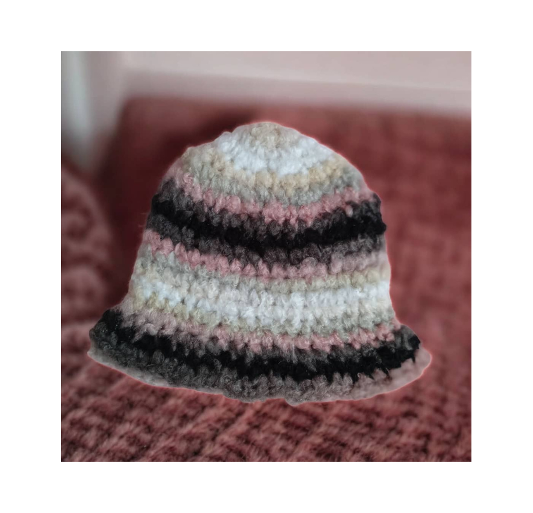 Bob en Laine Crocheté Multi-Couleurs – Atelier Amira