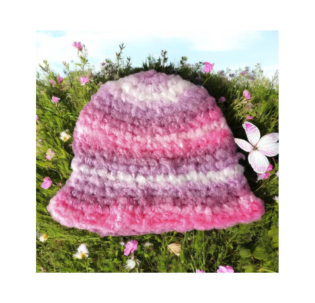 Bob en Laine Crocheté Multi-Couleurs – Atelier Amira