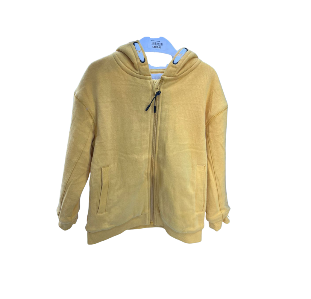Sweat-shirt garçon( veste )jaune