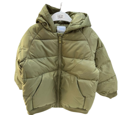 Veste doudoune vert kaki