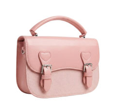 Petit sac bandoulière rose 