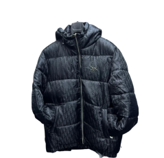 Veste noire effet cuir Dior